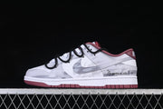 Nike SB Dunk Low Strap Sneakers White DV0833-112