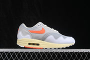Nike Air Max 1 White Grey Orange Sneakers II7055-100