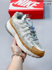 Nike P-6000 Retro Sneakers, Light Green and Tan, IU7549-072