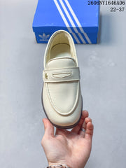 Adidas Handball Spezial Loafers in Cream with Gum Sole KK2786