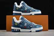 Louis Vuitton Archlight Blue Denim-Style Sneakers