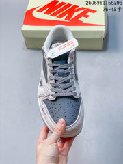 Nike Air Jordan 1 Low OG SP Travis Scott Fragment Blue Sneakers