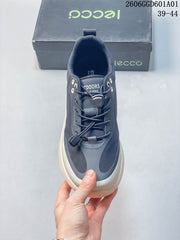 ECCO 620010ASQEE Navy and Grey Lace-Up Sneakers