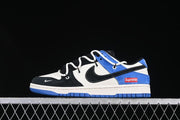 Nike SB Dunk Low Supreme Blue and Black Sneakers