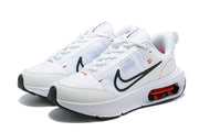 Nike Air Max White and Red Sneakers