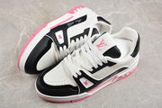 Louis Vuitton LV Trainer Sneaker White Pink