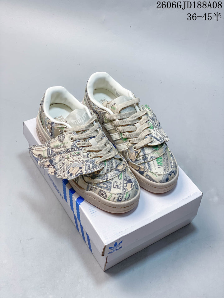 adidas Forum Low JS Money Print Sneakers GX6393