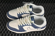 Nike SB Dunk Low Supreme Blue Pattern Sneakers FC1688-228