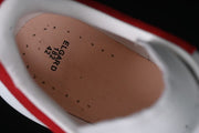 Alexander McQueen Oversized Sneakers, White and Red Heel