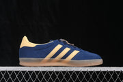 Adidas Gazelle Indoor IH6798 Navy Blue and Yellow Sneakers