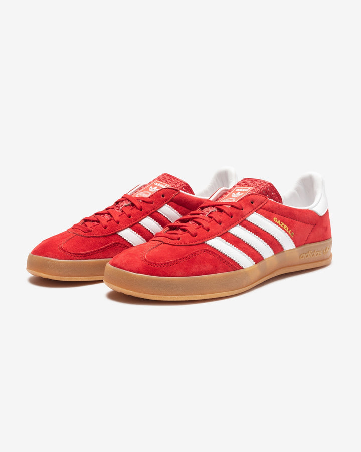 ADIDAS GAZELLE INDOOR - SCARLET/ FTWWHT