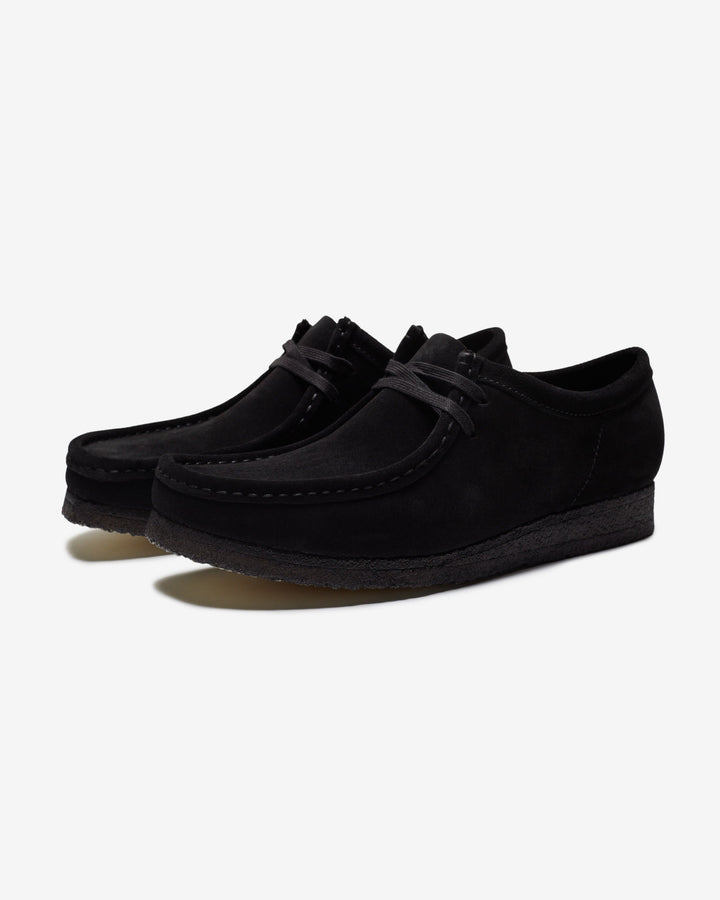CLARKS WALLABEE SUEDE - BLACK