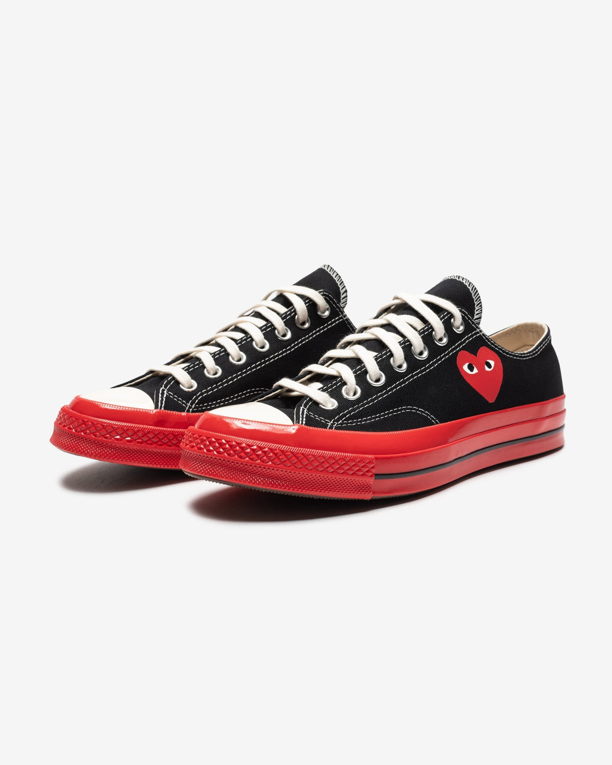 CONVERSE X CDG RED SOLE CHUCK 70 LOW