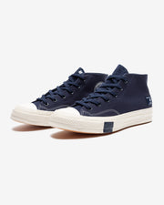 CONVERSE X UNDEFEATED CHUCK 70 MID - BLACKIRIS/ PARCHMENT