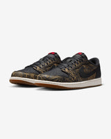 JORDAN AJ 1 LOW OG 'LASER' - BLACK/ VARSITY RED