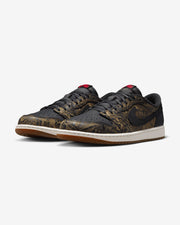 JORDAN AJ 1 LOW OG 'LASER' - BLACK/ VARSITY RED