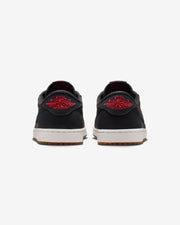 JORDAN AJ 1 LOW OG 'LASER' - BLACK/ VARSITY RED