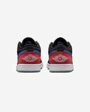JORDAN AJ 1 LOW - BLACK/ SUMMIT WHITE/ TRUE BLUE