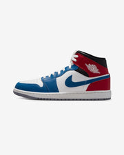 JORDAN AJ 1 MID - TRUE BLUE/ SUMMIT WHITE