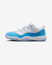 JORDAN AJ 11 RETRO LOW - WHITE/ UNIVERSITY BLUE/ BLACK