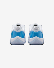 JORDAN AJ 11 RETRO LOW - WHITE/ UNIVERSITY BLUE/ BLACK