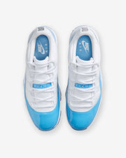 JORDAN AJ 11 RETRO LOW - WHITE/ UNIVERSITY BLUE/ BLACK