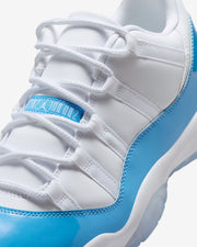 JORDAN AJ 11 RETRO LOW - WHITE/ UNIVERSITY BLUE/ BLACK