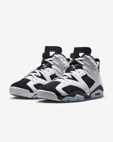 JORDAN AJ 6 RETRO - WHITE/ BLACK