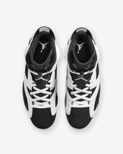 JORDAN AJ 6 RETRO - WHITE/ BLACK