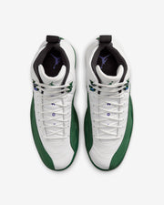 JORDAN AJ RETRO 12 - SUMMIT WHITE/ GORGE GREEN