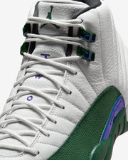 JORDAN AJ RETRO 12 - SUMMIT WHITE/ GORGE GREEN