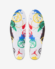 JORDAN AJ RETRO 7 'MIRÓ' - WHITE/ METALLIC GOLD