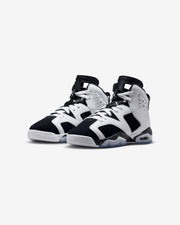 JORDAN GS AJ 6 RETRO - WHITE/ BLACK