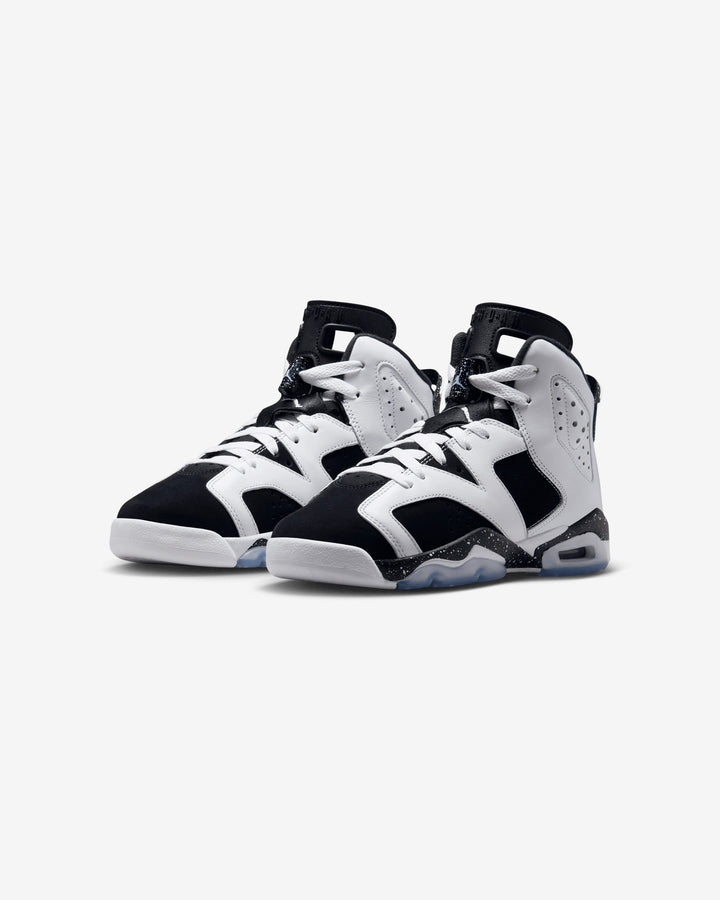 JORDAN GS AJ 6 RETRO - WHITE/ BLACK