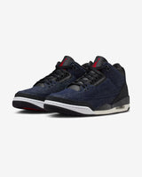 JORDAN X LEVI'S® AJ 3 RETRO - INDIGO/ GYM RED