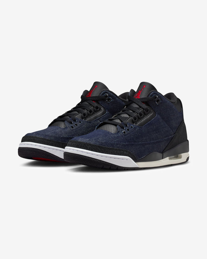 JORDAN X LEVI'S® AJ 3 RETRO - INDIGO/ GYM RED
