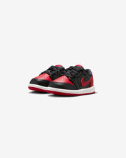 JORDAN TD AJ 1 RETRO LOW OG - BLACK/ VARSITY RED/ SUMMIT WHITE