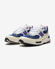 NEW BALANCE 992 'MADE IN USA' - WHITE/ TEAM ROYAL