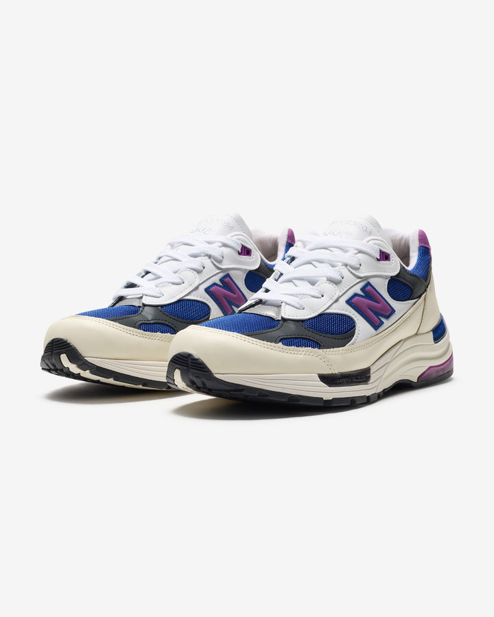 NEW BALANCE 992 'MADE IN USA' - WHITE/ TEAM ROYAL