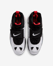 NIKE AIR DIAMOND TURF II - BLACK/ WHITE/ FIRE RED