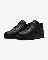 NIKE AIR FORCE 1 '07 - BLACK/ METALLIC SILVER