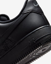 NIKE AIR FORCE 1 '07 - BLACK/ METALLIC SILVER