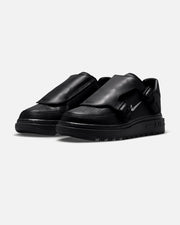 NIKE AIR FORCE 1 LUXE - BLACK/METALLIC SILVER / ANTHRACITE