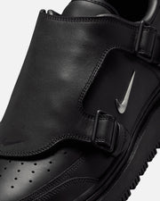 NIKE AIR FORCE 1 LUXE - BLACK/METALLIC SILVER / ANTHRACITE
