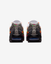 NIKE AIR MAX 95 'BIG BUBBLE' WOVEN - WHITE/ PURPLE DYNASTY