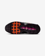 NIKE AIR MAX 95 'BIG BUBBLE' WOVEN - WHITE/ PURPLE DYNASTY