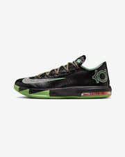NIKE KD 6 - BLACK / MULTI / COLOR / LIGHTT LUCID GREEN