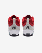 NIKE SB AIR MAX ISHOD 2  - WHITE/ VARSITYRED/ SUMMITWHITE