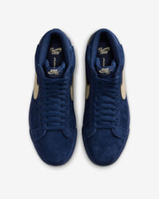 NIKE SB ZOOM BLAZER MID - COASTAL BLUE/ PALE YELLOW