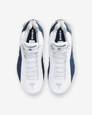NIKE SHOX BB4 - WHITE/ MIDNIGHT NAVY